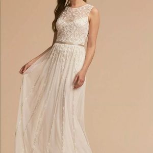 BHLDN Eliza Dress Ivory 6 NWOT